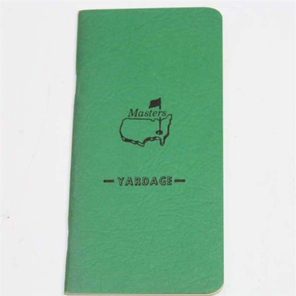 Vintage Masters Yardage Book - Excellent Condition