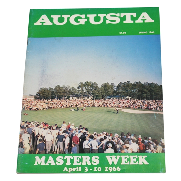 1966 Augusta 'Masters Week' Magazine