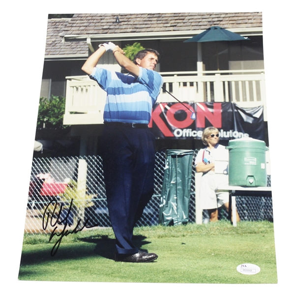 Phil Mickelson Signed 11x14 Photo - Post Swing JSA #M99968