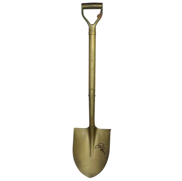 Jack Nicklaus Signed Ground Breaking Shovel for Grand Haven - Designer JSA ALOA