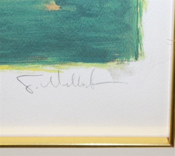 Byron Nelson Signed Ltd Ed #161/250 Print - Deluxe Frame JSA ALOA