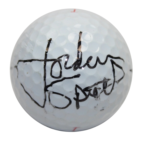 Jordan Spieth Signed Titleist Golf Ball - Full Signature JSA ALOA