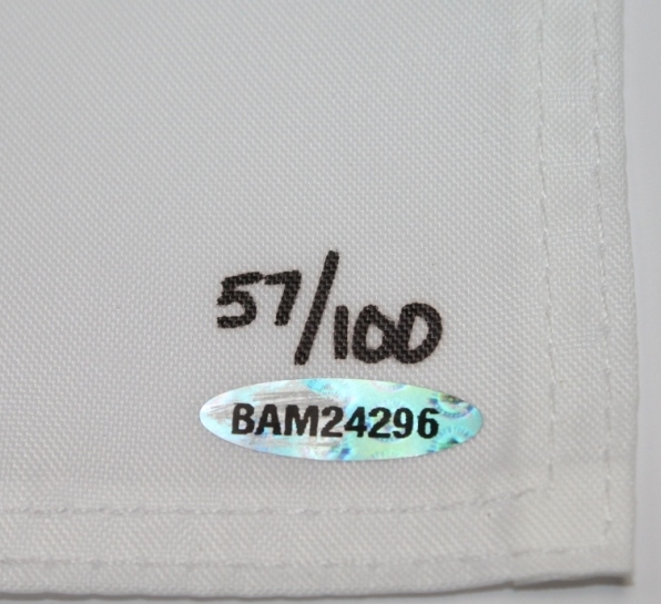 Rory McIlroy Signed 2012 PGA Championship Embroidered Flag 57/100 UDA BAM #24296