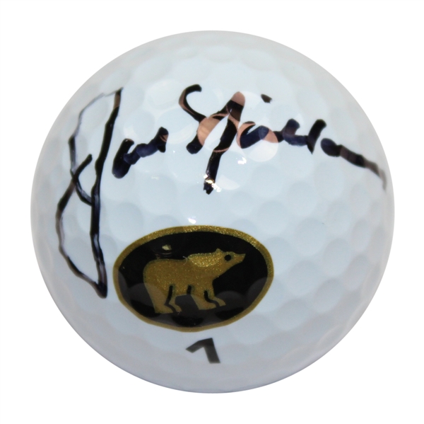 Jack Nicklaus Signed Golden Bear #1 Logo Golf Ball PSA/DNA #Y08207