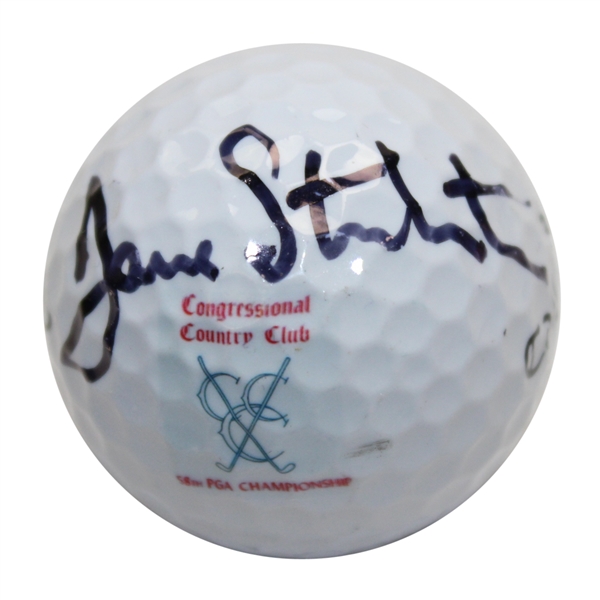 Dave Stockton Signed 1979 PGA Championship at Congressional CC Logo Golf Ball JSA ALOA