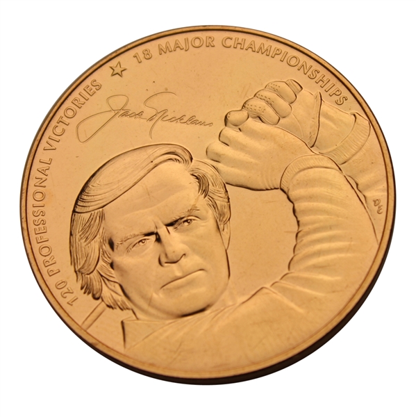 Jack Nicklaus Commemorative Bronze Medal - 2014 Act of Congress