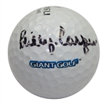 Billy Casper Signed Giant Golf Logo Golf Ball JSA ALOA