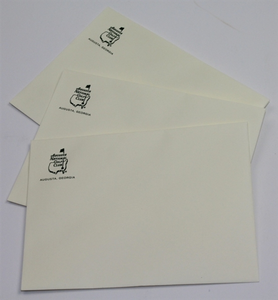 Augusta National Manilla Notecards and Envelopes - 3 Each