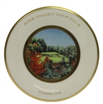 Pine Valley Golf Club Lenox Canada Cup Plate - 5th Hole