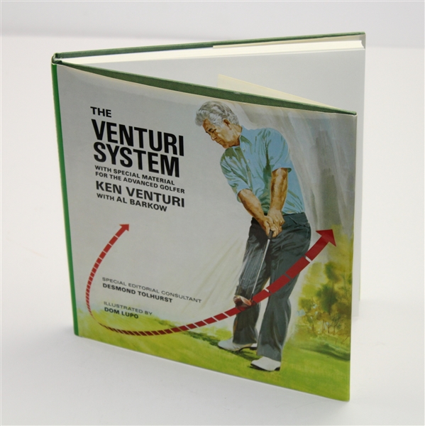 Ken Venturi Signed 'The Venturi System- Book JSA ALOA