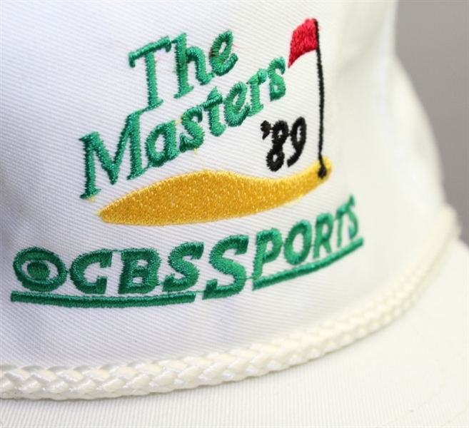 Set of Five Classic Masters CBS Sports Hats 1989-1993 - Scarce
