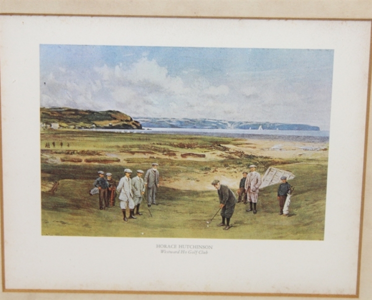 Horace Hutchison & Lloyd George Framed Prints 11x9