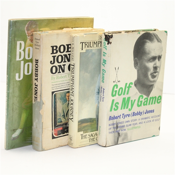 Lot of Four Bobby Jones Golf Books