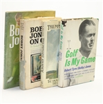 Lot of Four Bobby Jones Golf Books