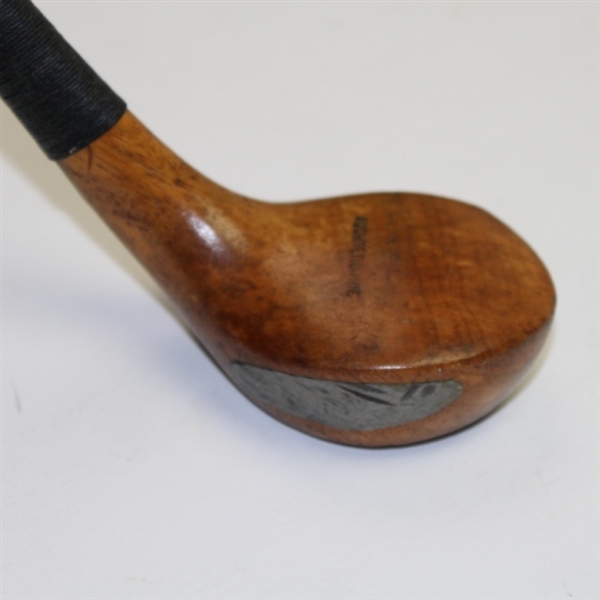 Auchterlonie Spliced Neck Wood Golf Club - with Shaft Stamp
