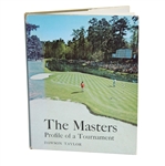 1973 The Masters: Profile of a Tournament" Signed by Book by Dawson Taylor JSA ALOA