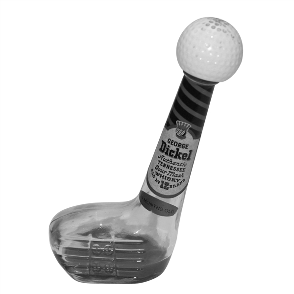 George Dickel Authentic Tennesee Whiskey Decanter - Golf Club Design