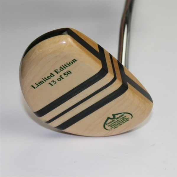 Masters Limited Edition David Musty #13/50  Maple Putter w/Masters Putter Cover