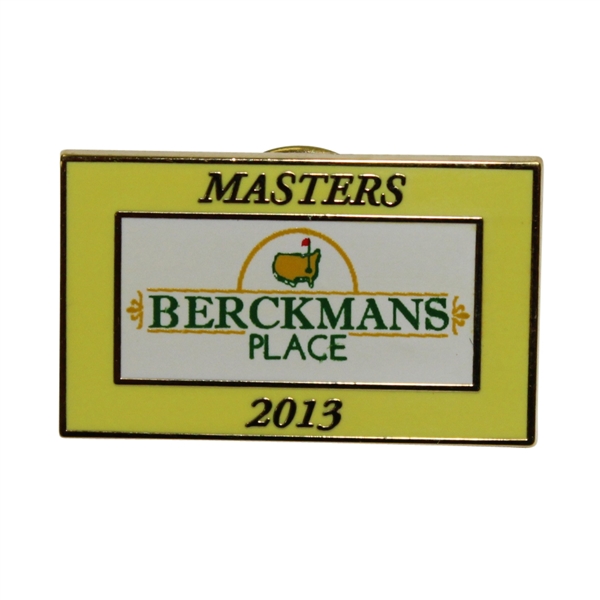 2013 Berckmans Place (First Year) Commemorative Pin