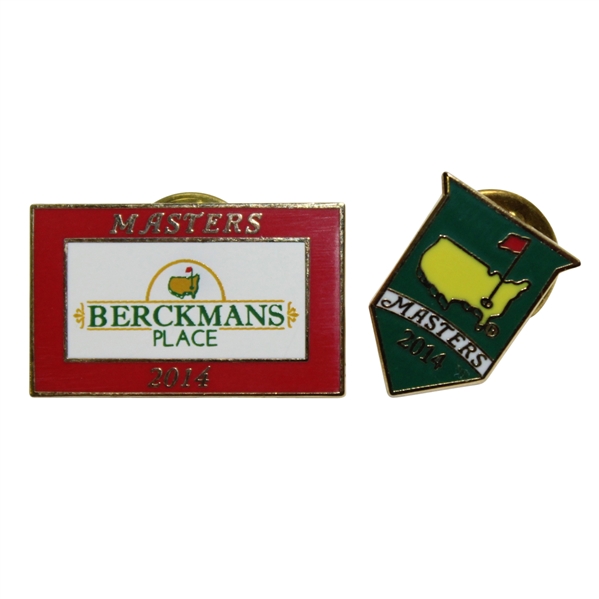 2014 Berckmans Place Commemorative Pin Plus 2014 Employee Pin