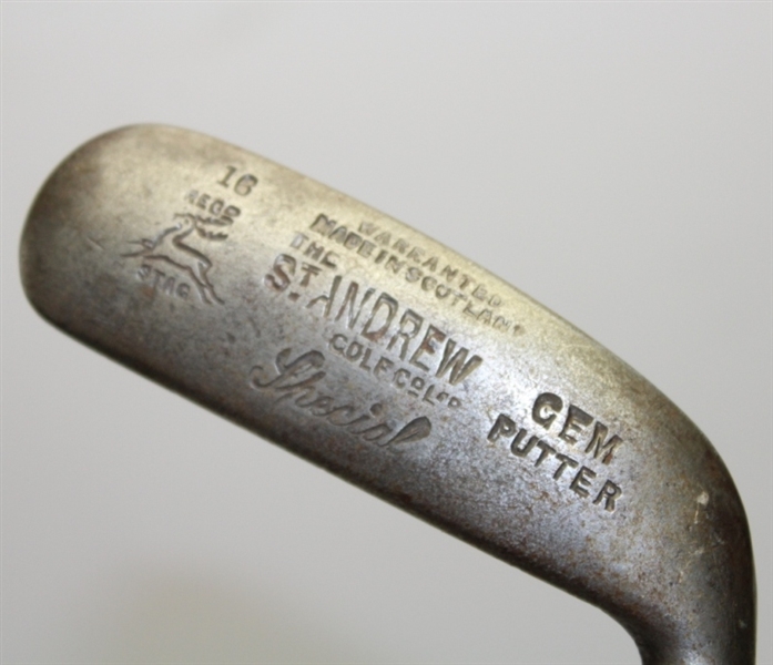 Vintage St. Andrews Golf Co. Stag Special GEM Putter