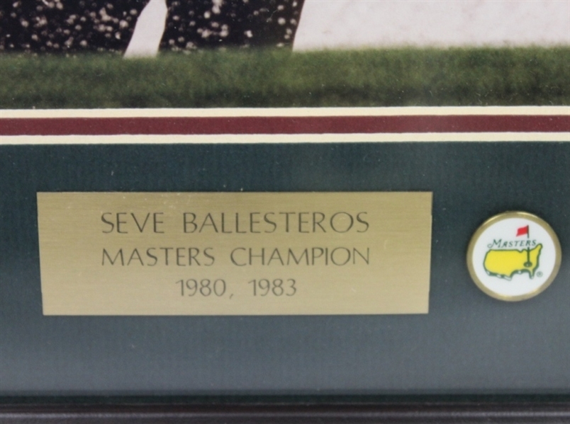 Seve Ballesteros Signed 8x10 Photo with 1980 & 1983 Masters Notation JSA ALOA
