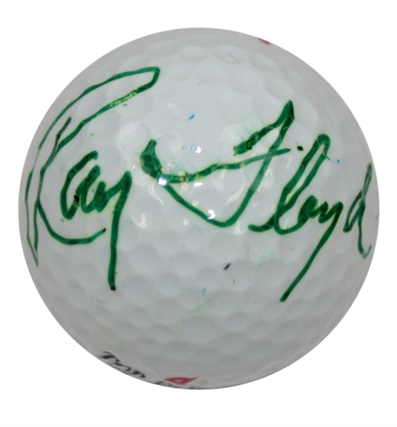 Ray Floyd Signed Golf Ball JSA ALOA