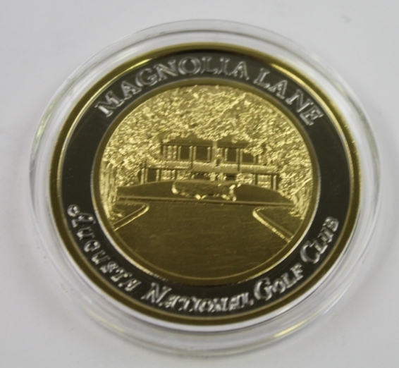 2016 Masters Commemorative Coin #186/350