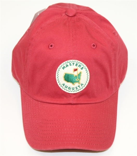 Masters Undated Augusta Red Circle Patch Stitch Hat