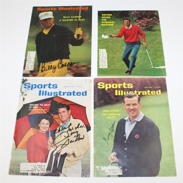 18 Assorted Autograph Covers - Sports Illustrated - Watson, Player, & others JSA ALOA
