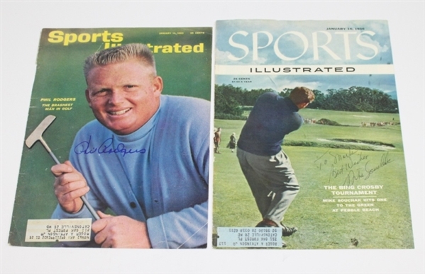 18 Assorted Autograph Covers - Sports Illustrated - Watson, Player, & others JSA ALOA
