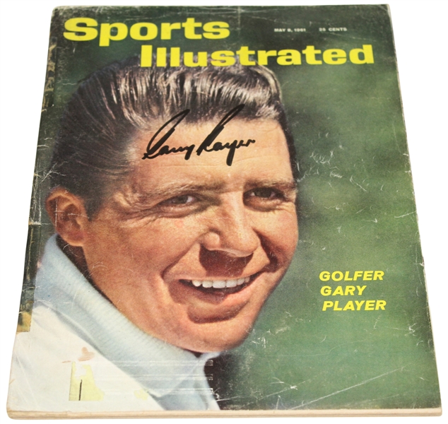 Gary Player Signed Sports Illustrated - May 8, 1961 JSA #P36701