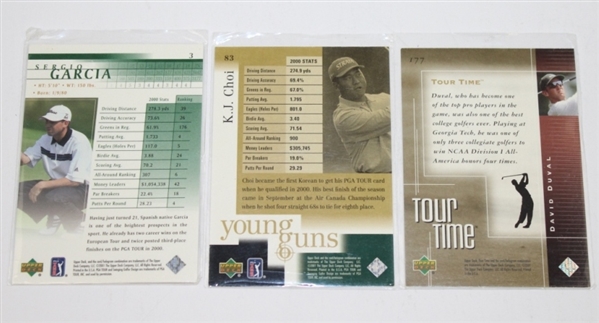 Lot of 14 Signed Assorted Golf Cards JSA ALOA