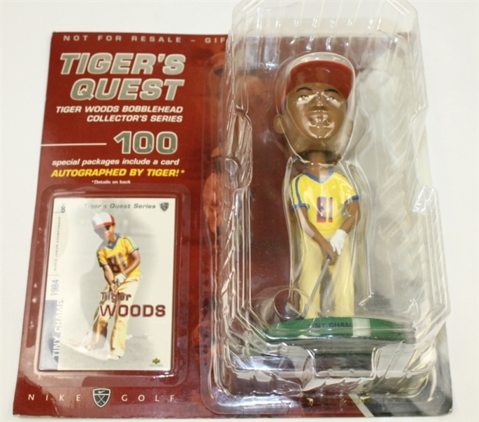 'Tiger's Quest' Nike Bobble-head Collector's Series