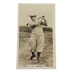 1926 Bobby Jones Lambert & Butler Rookie Golf Card #2 - England