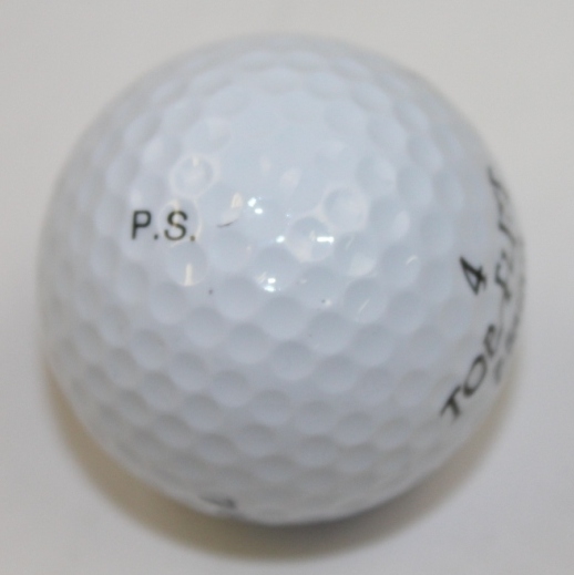 Payne Stewart Signed Personal 'P.S.' Golf Ball JSA ALOA