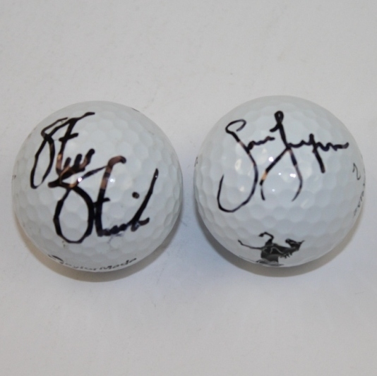 Lot of Ten Signed Golf Balls - Some Multi-Signed JSA ALOA