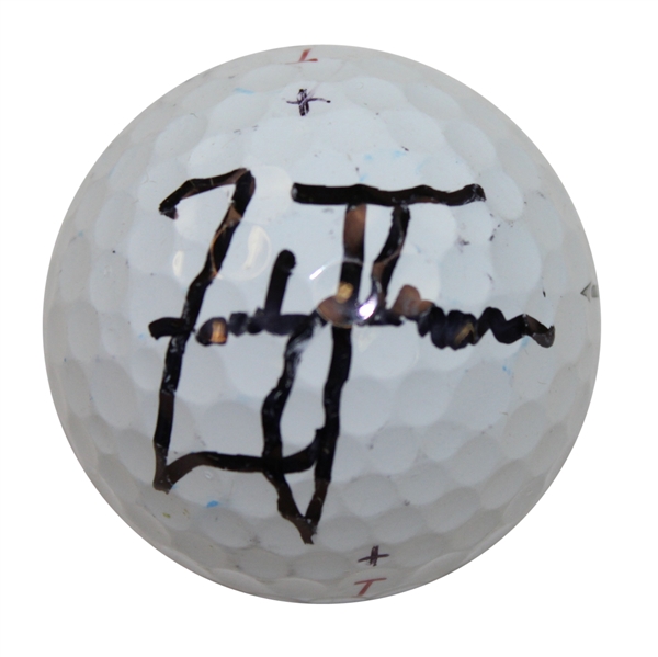 Zach Johnson Signed Tournament Used Golf Ball JSA ALOA