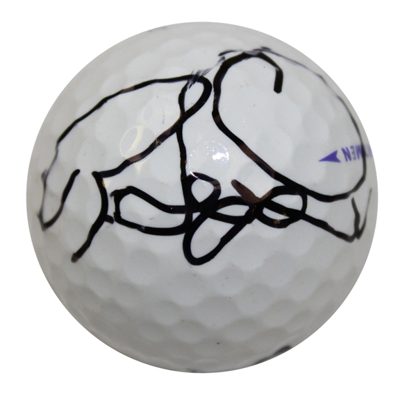 Bernhard Langer Signed Masters Nike Logo Golf Ball JSA ALOA