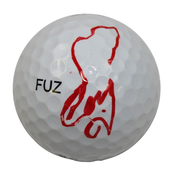Fuzzy Zoeller Signed Personal 'Fuz' Golf Ball JSA ALOA