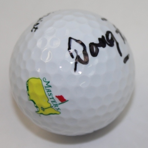 Jack Burke, Doug Ford, Billy Casper, & Trevor Immelman Signed Masters Logo Golf Balls JSA ALOA