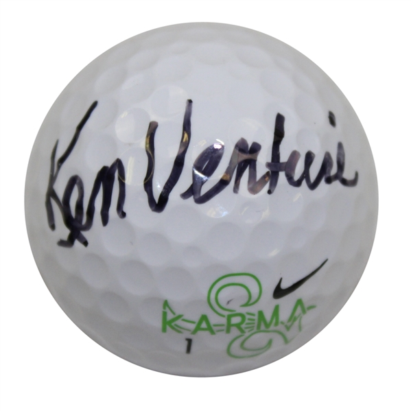 Ken Venturi Signed Golf Ball JSA ALOA