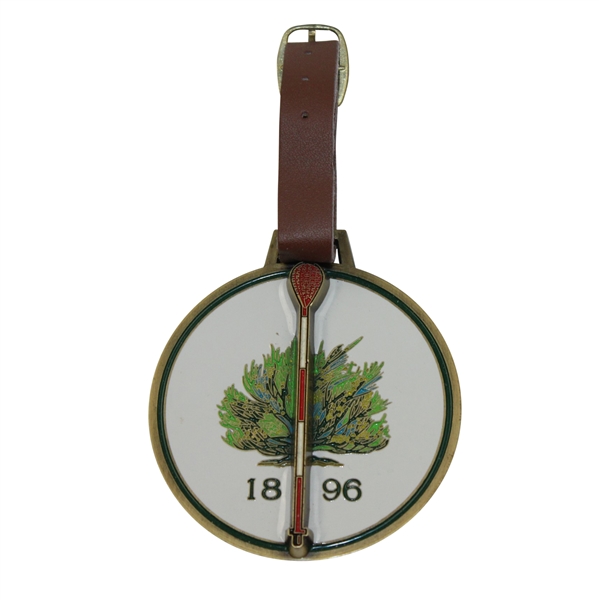 Merion Golf Club Metal Bag Tag with '1896' For Inaugural Year