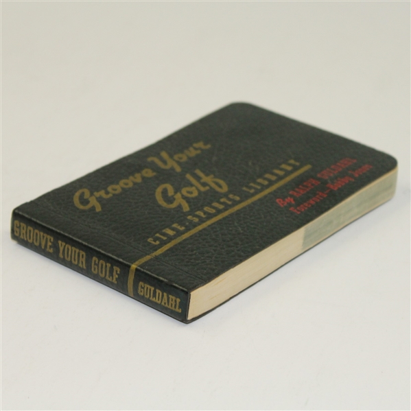 'Groove Your Golf' Cine-Sports Library Flip Book by Ralph Guldahl - Bobby Jones Foreword