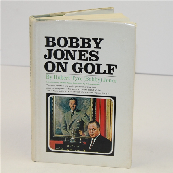 Bobby Jones Signed & Personalized to Gene Sarazen 'Bobby Jones on Golf' Book JSA ALOA