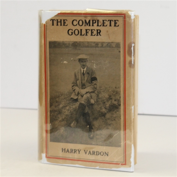 Harry Vardon Signed with Long Inscription 'The Complete Golfer' Book JSA ALOA
