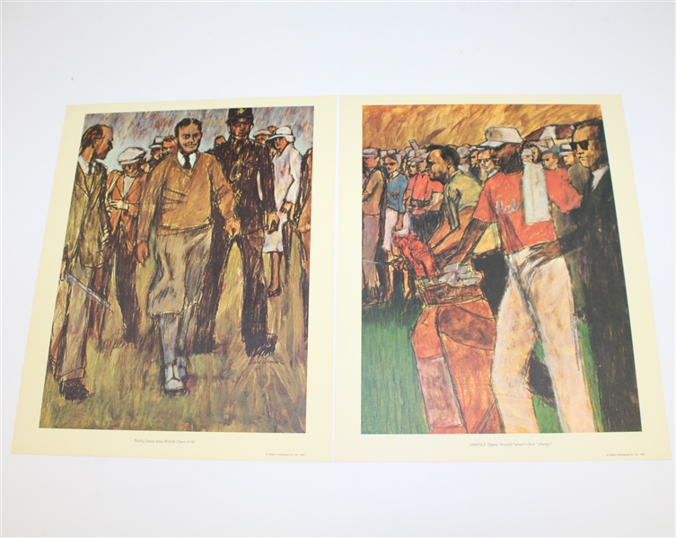1966 'The History of Golf' with 8 Original Lithographs