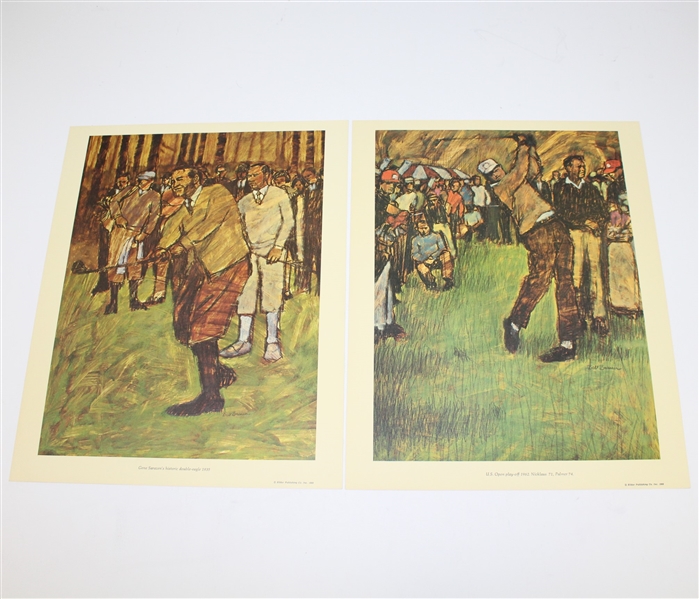 1966 'The History of Golf' with 8 Original Lithographs