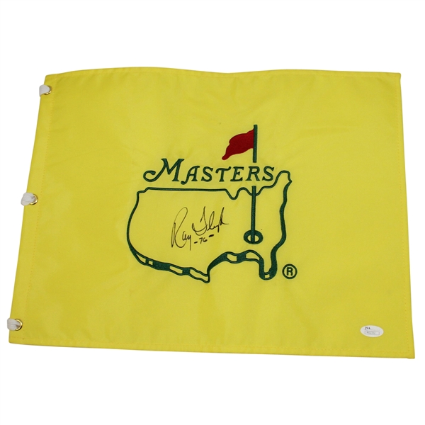 Ray Floyd Signed Masters Undated Embroidered Flag JSA #N52332
