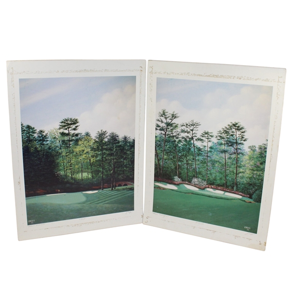 Lot of Two Ltd Ed 'Amen Corner' Matted Art Pieces - Each Are #248/1500